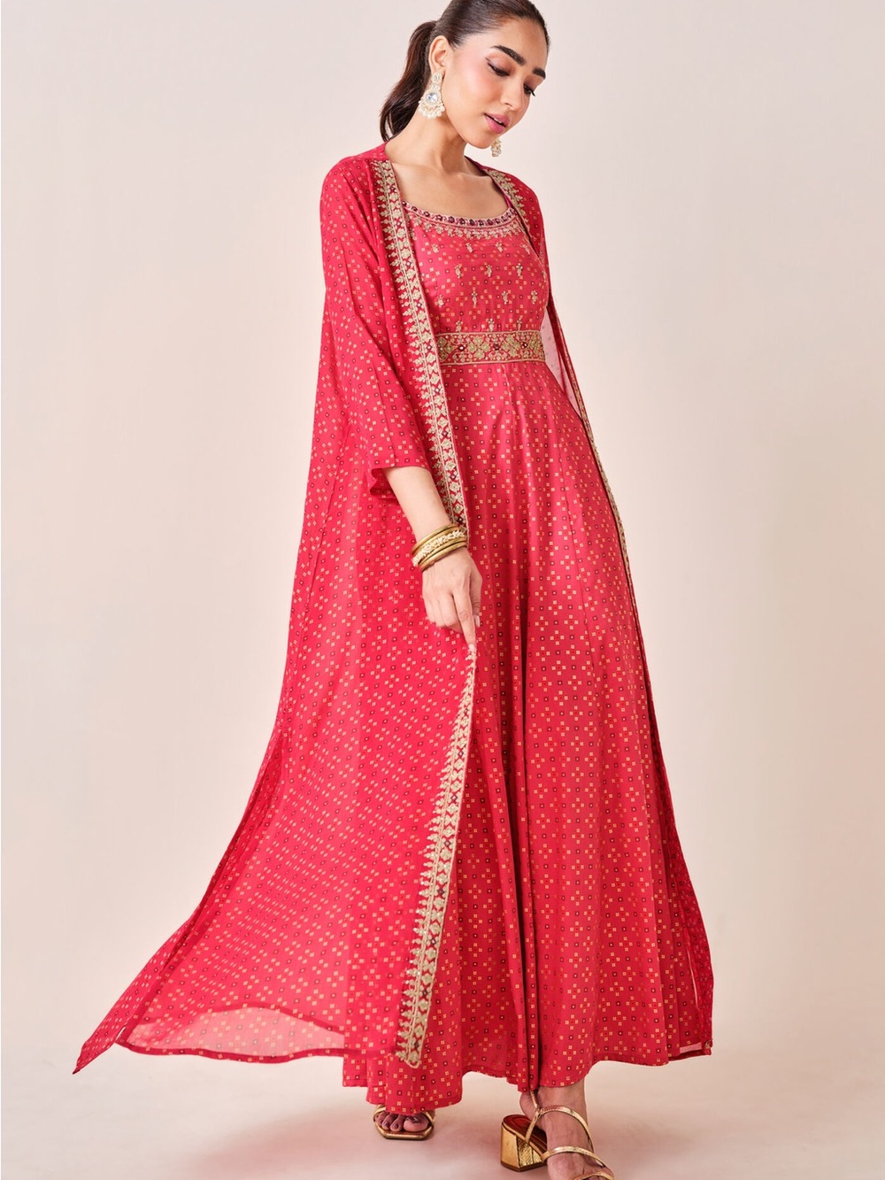 Global Desi The Mirchi Shrug Set